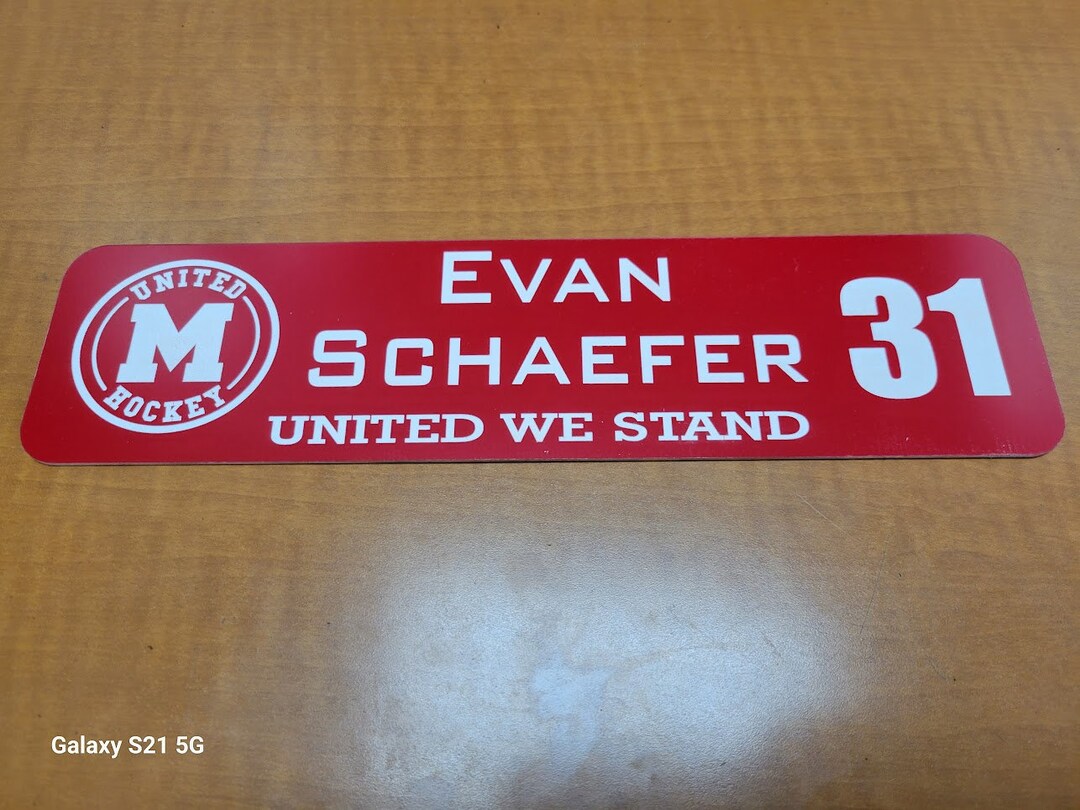 Athletic Locker Name Plates Etsy