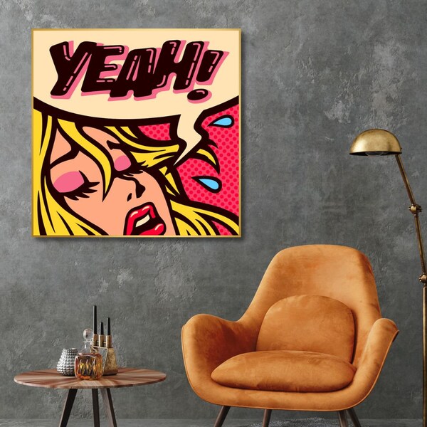 Pop Art Wall Art Etsy Australia