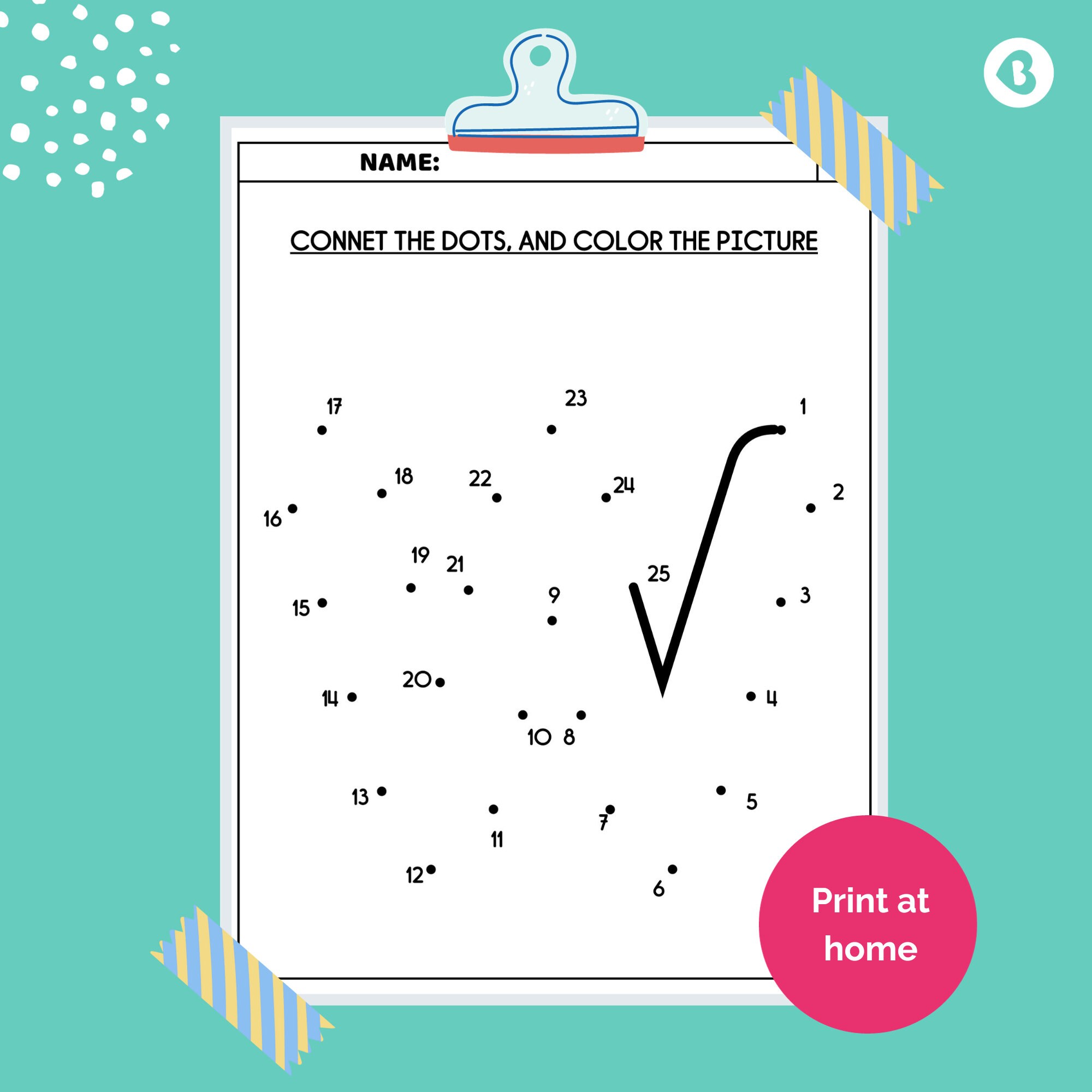 Alphabet Dot to Dot Printable, Dot to Dot Printable Letters for Kids ...