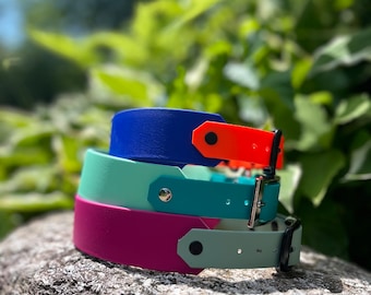 Wide Biothane Collar