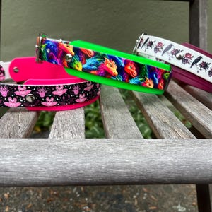 Patterned Biothane Overlay Collar