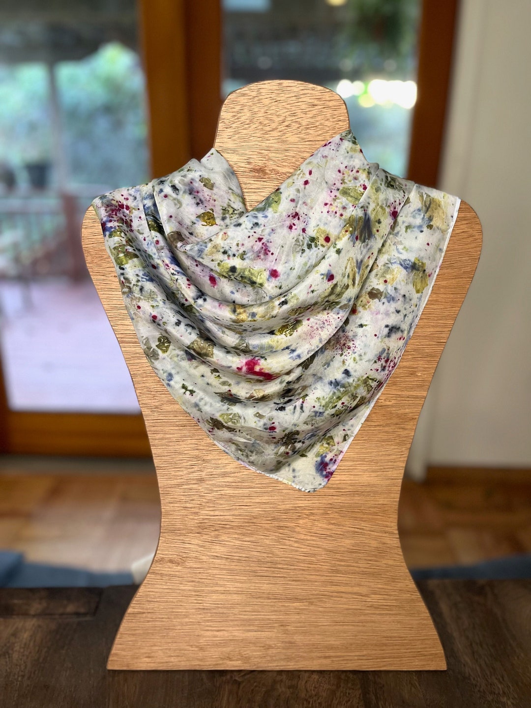 LARGE SQUARE SCARF FLORISTS FLOOR main image 1