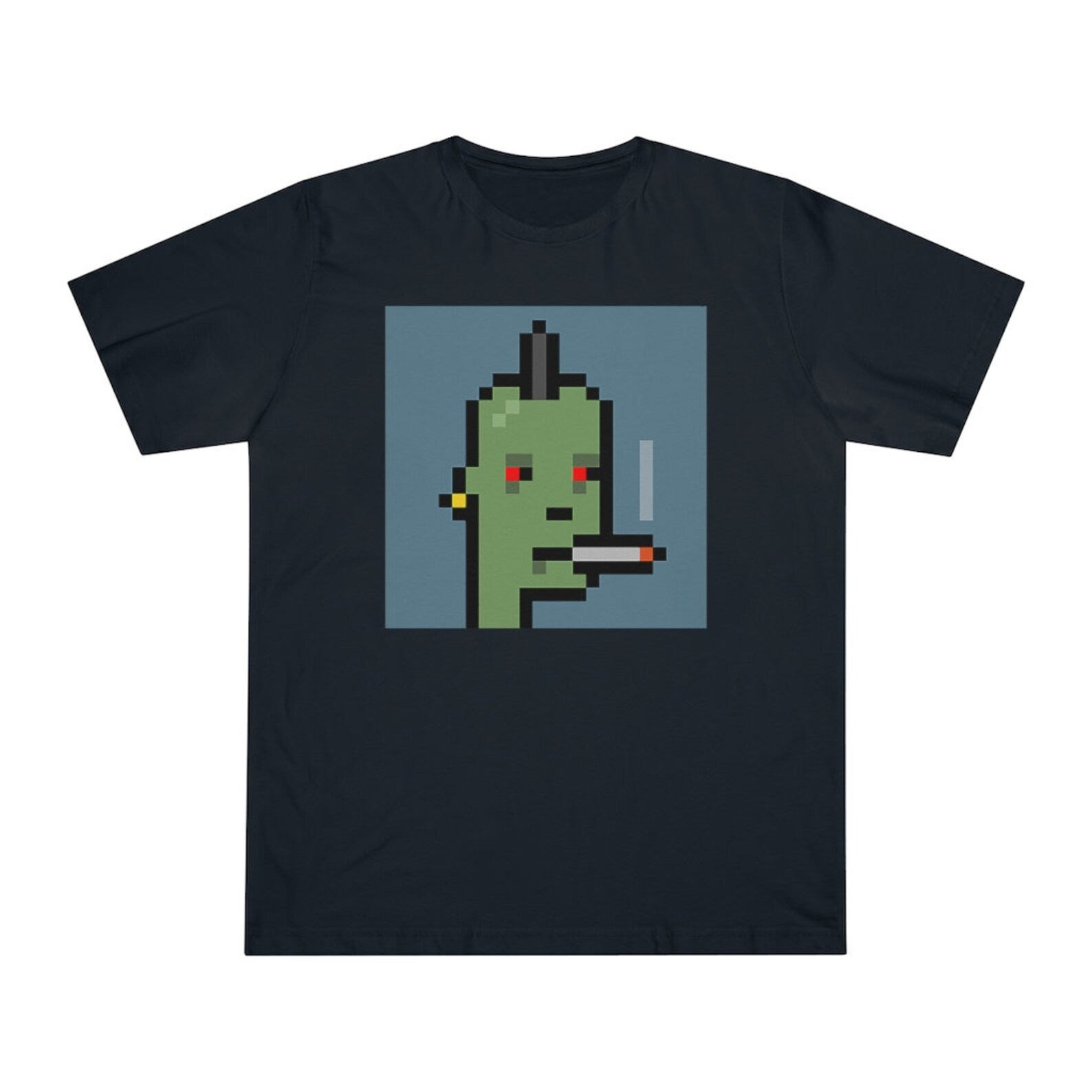 Cryptopunk 2306 Camiseta Male Cryptopunk nft art Etsy