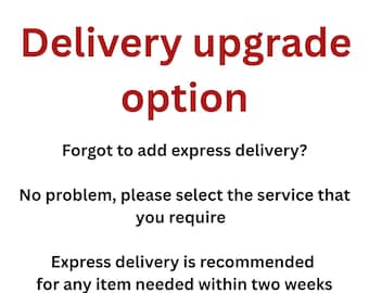 Express delivery upgrade