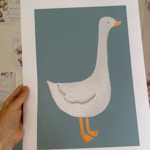 Goose Nursery Prints | You Are So Loved Prints | Boys Nursery Prints | Silly Goose Prints | Boys Nursery Decor | Boys Playroom Prints image 3