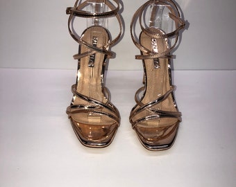 rose gold block heels south africa