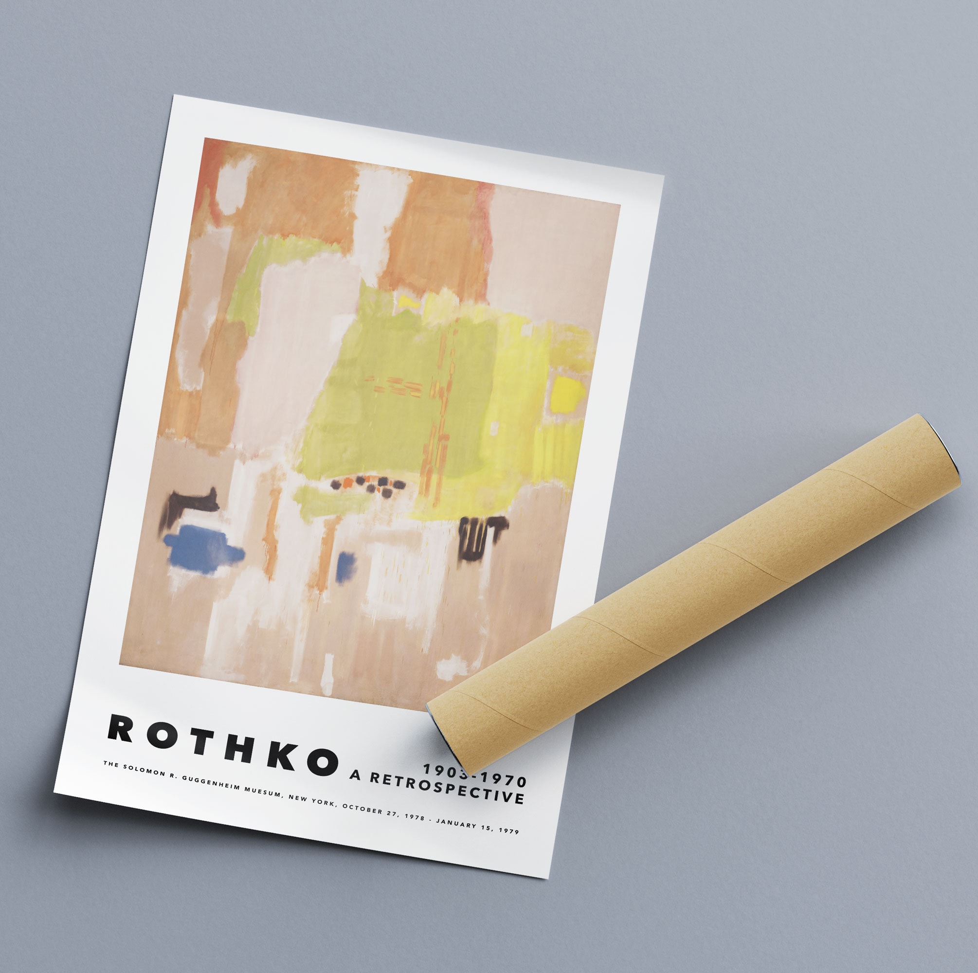 Mark Rothko Pastels Mark Rothko Pastel Colors Poster Print - Exhibition Wall Art - Earth ...