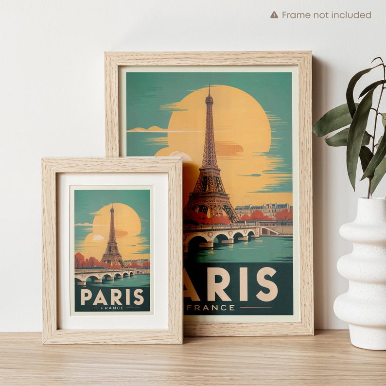France: Paris Poster Print printed paper sample poster