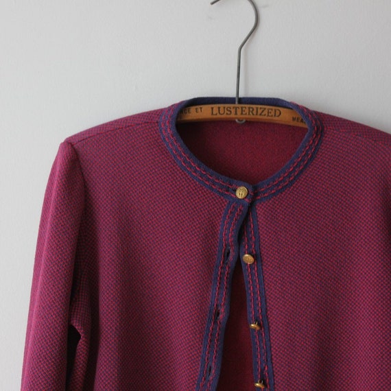 Vintage Fun Raspberry Blazer - image 7