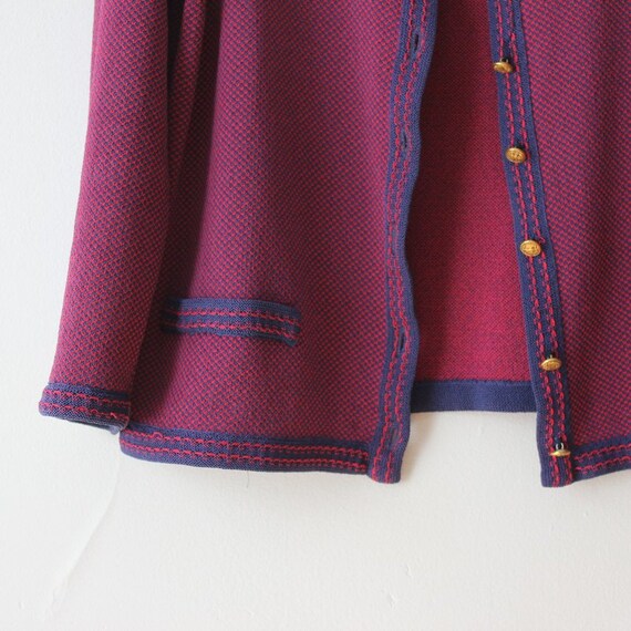 Vintage Fun Raspberry Blazer - image 8