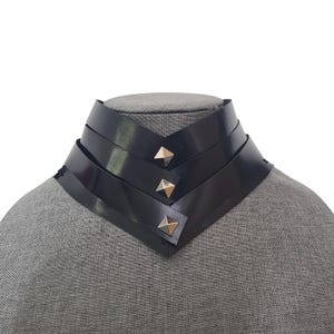 Baldurs Gate Leather Choker, BG3 cosplay leather armor, BG3 camp outfit