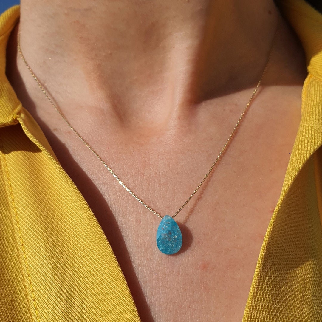 Collier De Baptême Clever Schmuck - Pierre Zircone Rose, Plaqué Or 925, Chaîne Gourmette 38 Cm, étui Cadeau Inclus