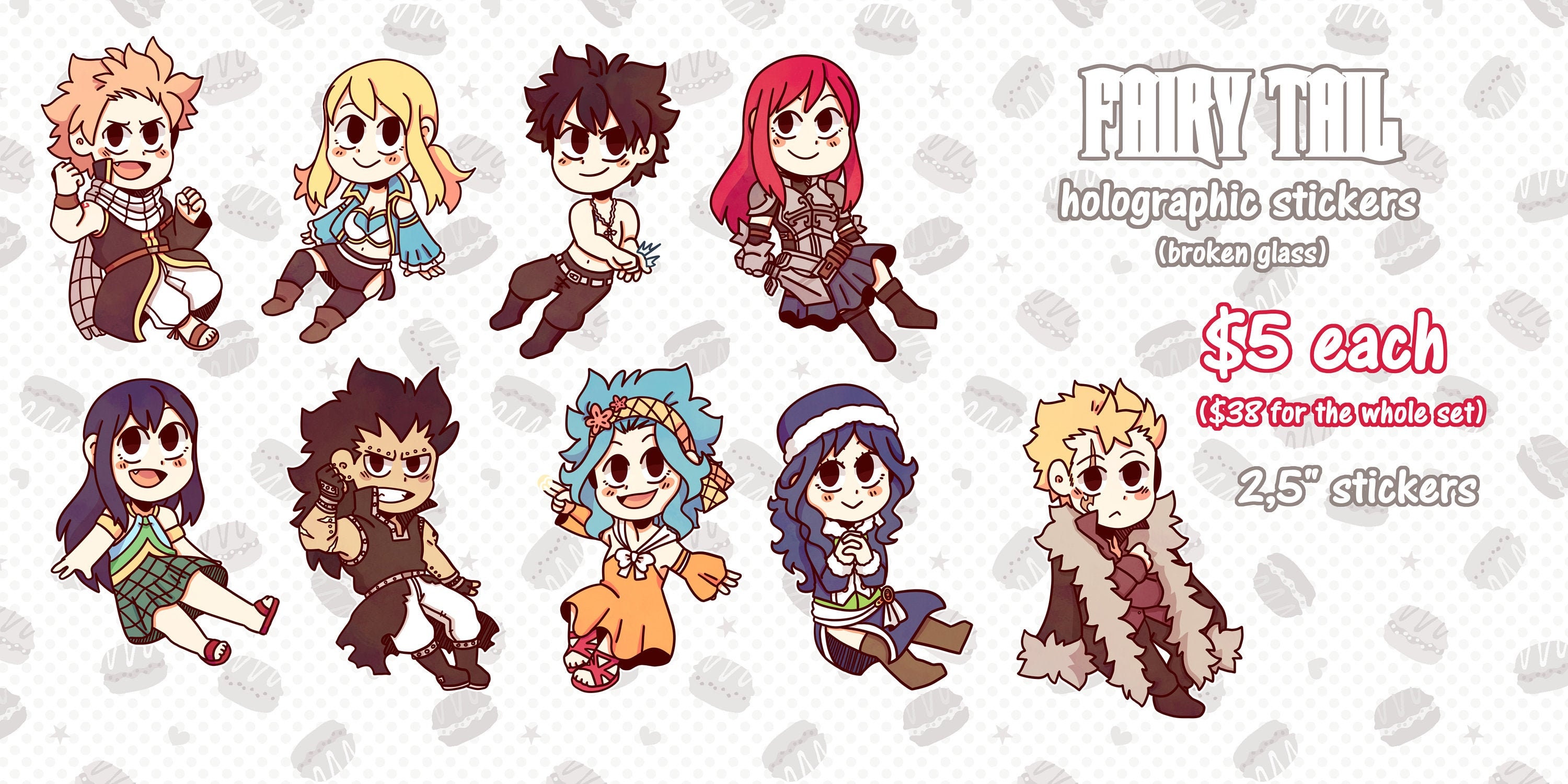 Fairy Tail Stickers for Sale  Fairy tail anime, Fairy tail characters,  Chibi