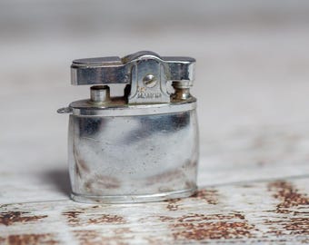 Vintage Mid-century « Manor » Ronson lighter, Collectible Pocket Lighter