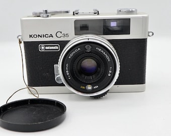 コニカ C35 オートマチック (シルバー) - レンジファインダー 35 mm
