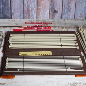 70 Stuks Breinaalden Set met Dubbele Punten, 15cm Roestvrij Staal Rechte Breinaald, Short Double Pointed Knitting Needles, Metalen Naaldspelset, voor Gebreide Sokken, Sjaals, Handschoenen (14 maten