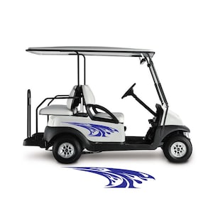 Golf Cart Decals Side Graphics 1 pair choose your color