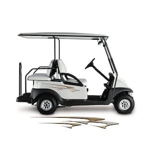 Golf Cart Decals Side Graphics 1 pair choose your color