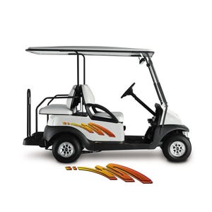 Golf Cart Decals Side Graphics 1 pair choose your color