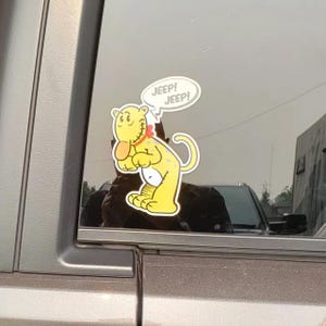 Eugene Decal Cartoon Sticker Fender Side Car Truck Window Vinyl Decals 1 pc