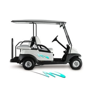 Golf Cart Decals Side Graphics Go Kart Graphics 1 pair choose your color UGX710G