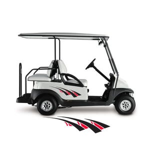 Golf Cart Decals Side Graphics Go Kart Graphics 1 pair choose your color UGX1273G