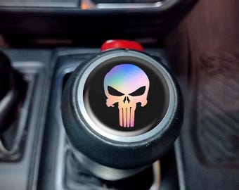 3D Domed Flexible Resin Shifter Badge Personalized with your Photo, Design, Pattern or Logo For Jeep Wrangler and Gladiator 2018-2026