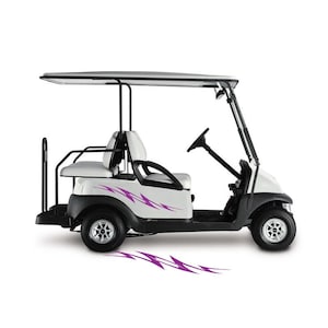 Golf Cart Decals Side Graphics 1 pair choose your color