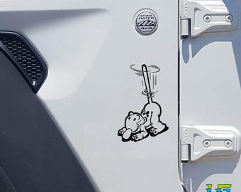 Eugene the Jeep Decal Car Truck Window Sticker 1 Decal