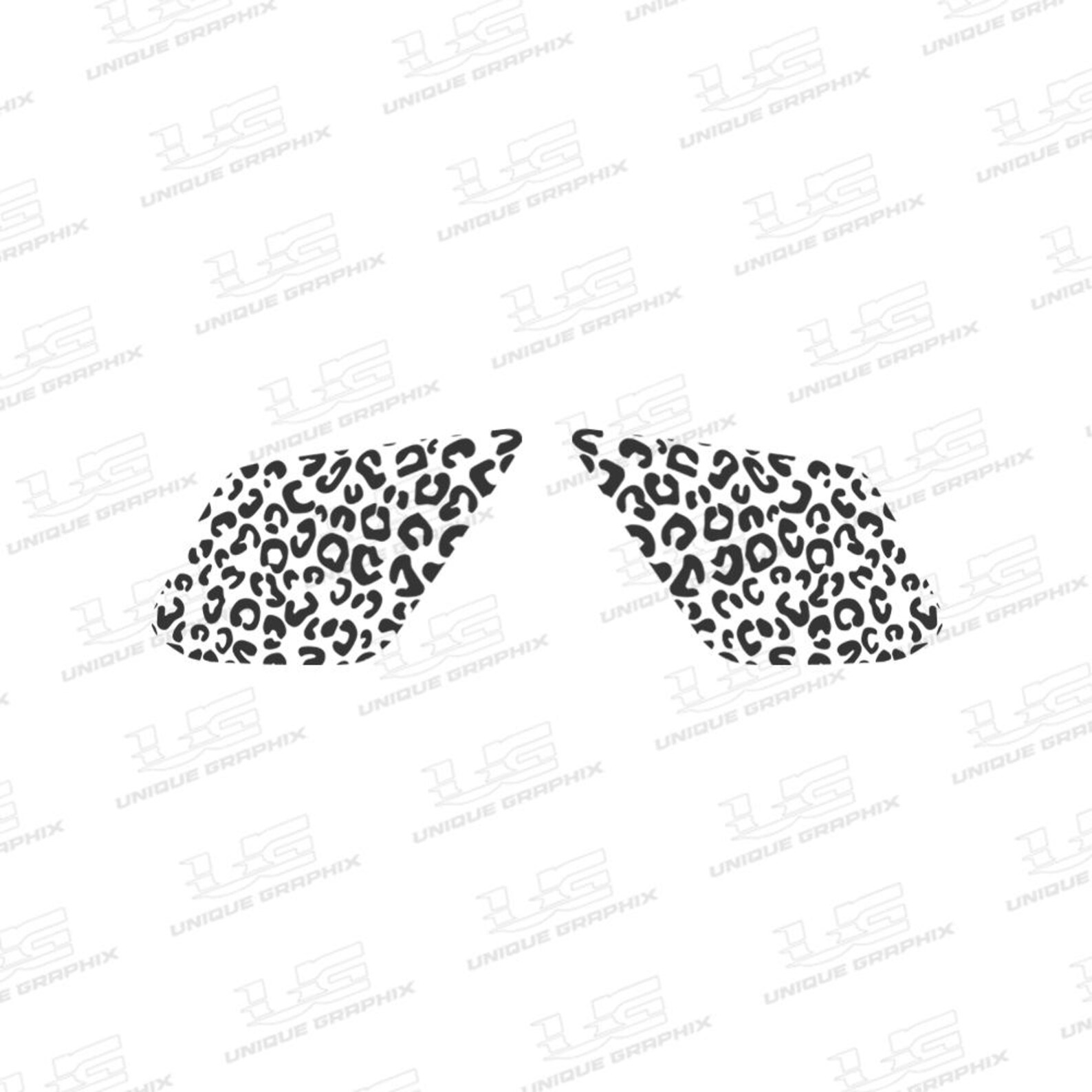 Leopard Pattern Print Window Decal Graphic Fits 4runner 2010-2024 - Etsy