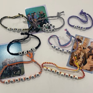 K-pop Enhypen Inspired Loaded Bracelets - Etsy