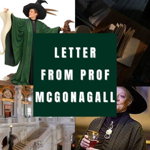MCGONAGALL KOSTÜM für Damen - Harry Potter Kleid Professor Mc Gonagall  Hogwarts 