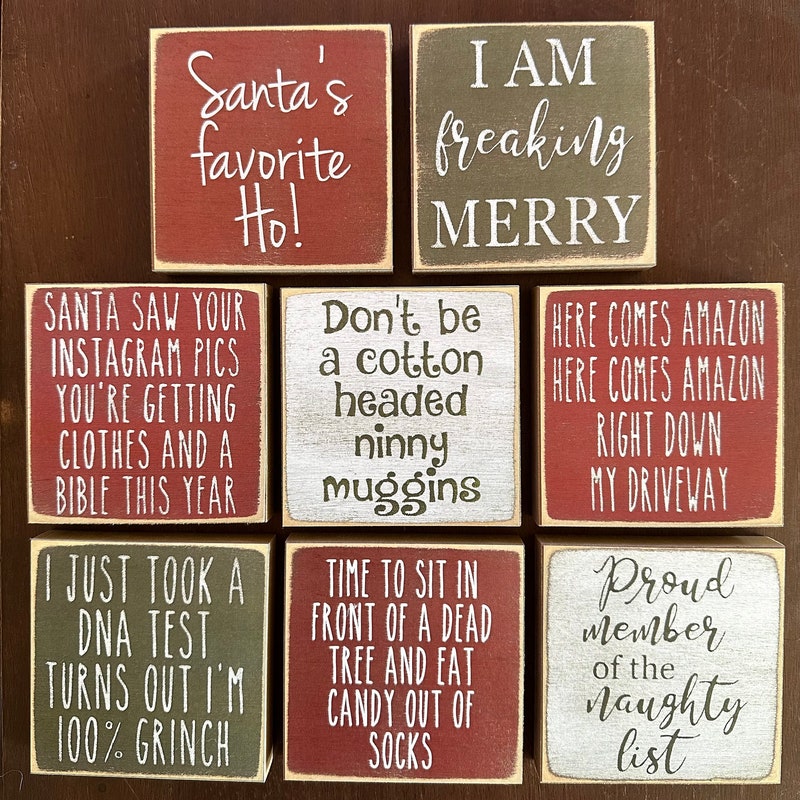 Small Wood Signs - Etsy