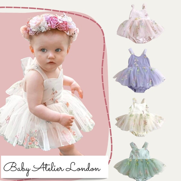 Baby Girl Tutu Romper Dress