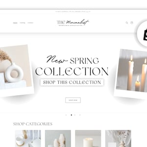 Shopify Theme Fresh White | Shopify Website Template For Most Business Types | Ecommerce Website Theme