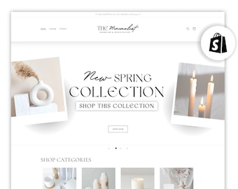 Shopify Theme Fresh White | Shopify Website Template For Most Business Types | Ecommerce Website Theme