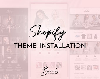 Shopify Theme Installation | Für Everglades Themes | Professioneller Installationsservice
