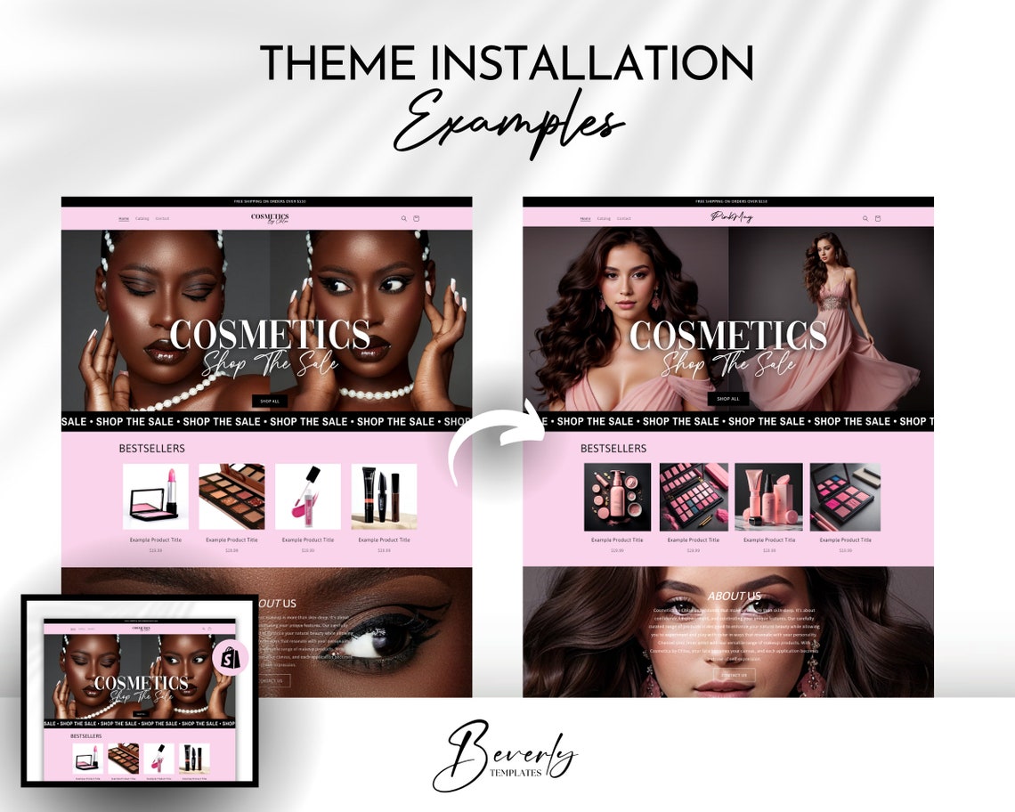 Shopify Theme Installation | for Beverlytemplates Themes | Professional ...