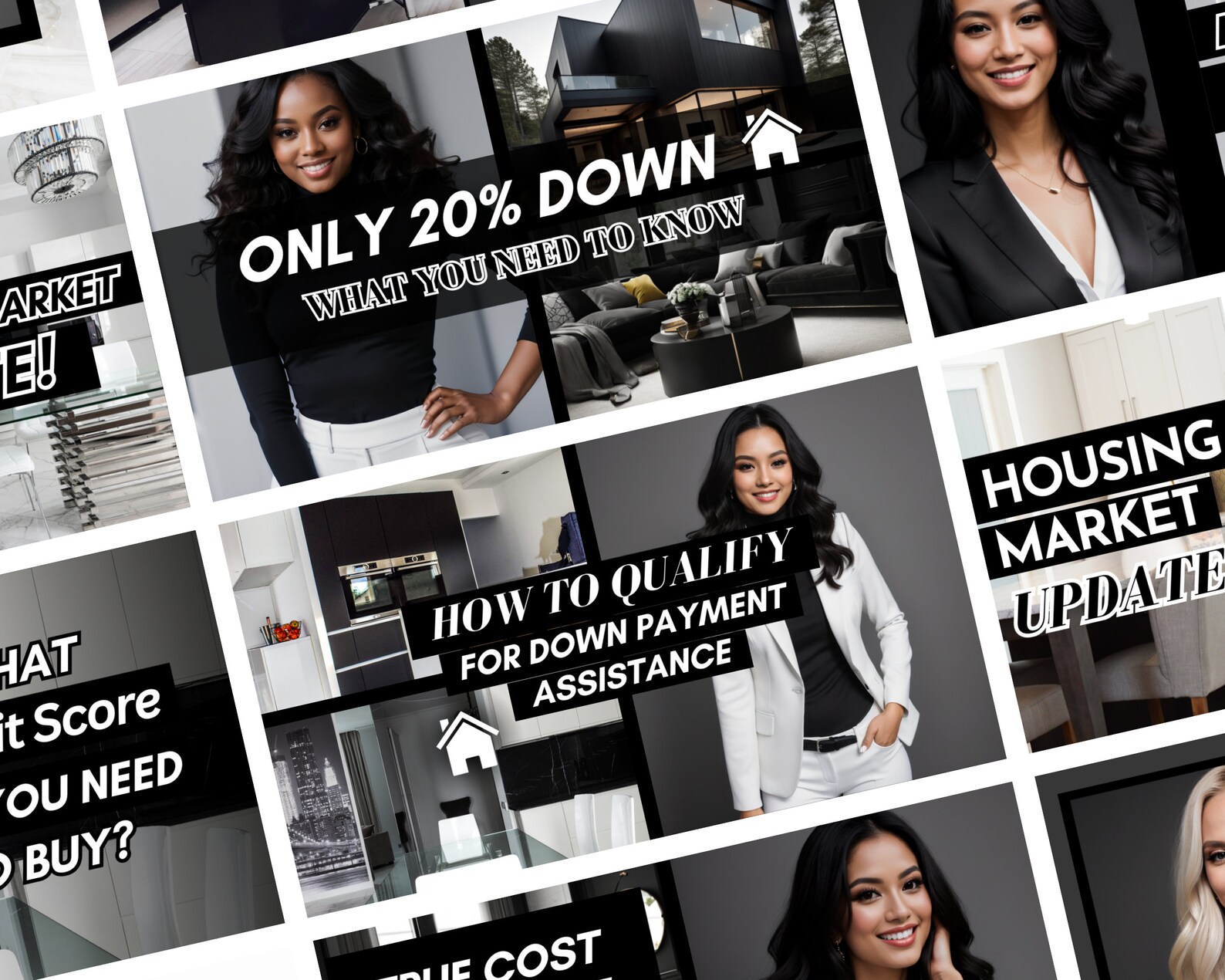 Real Estate Thumbnail Templates | Youtube Thumbnail Templates | Real ...