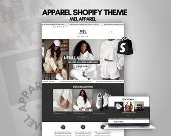 Shopify Theme Luxury, clothing boutique, apparel and accessory website, shopify website template, shopify theme template luxury