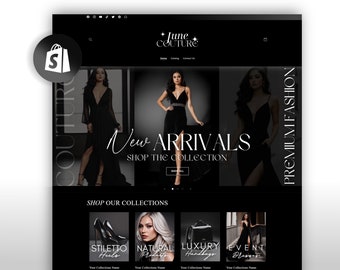 Shopify Theme Boutique | Luxury Shopify Website Template | Ecommerce Website Theme