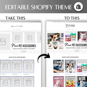 Shopify Theme Pet Store, Website Template for Pet Stores, Pet ...