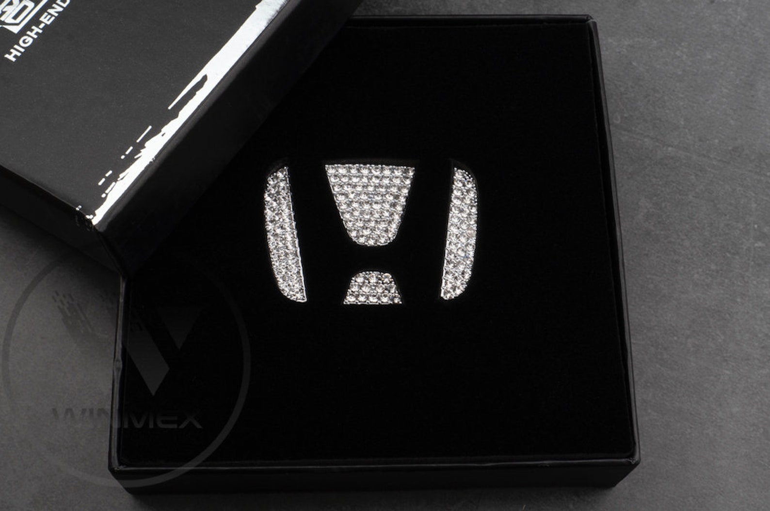 Steering Wheel Honda Logo Diamond Emblem Sticker Accessory for Etsy