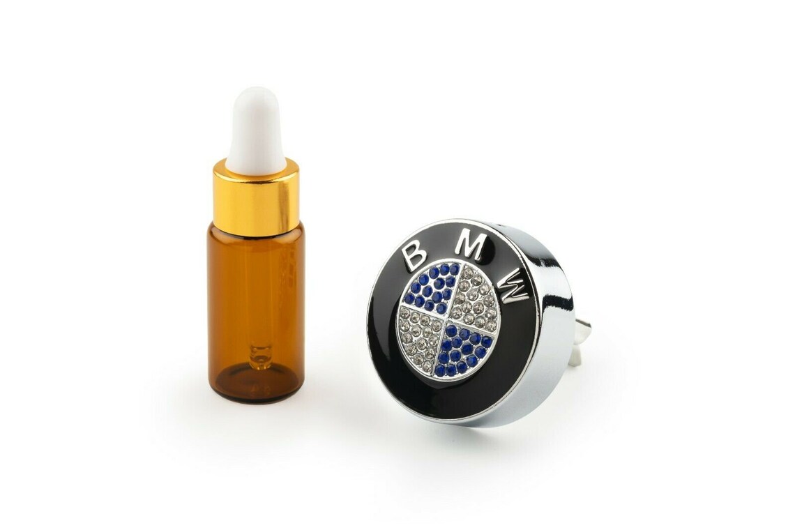 For BMW Car Diamond Logo Perfume Air Freshener Rhinestone Etsy