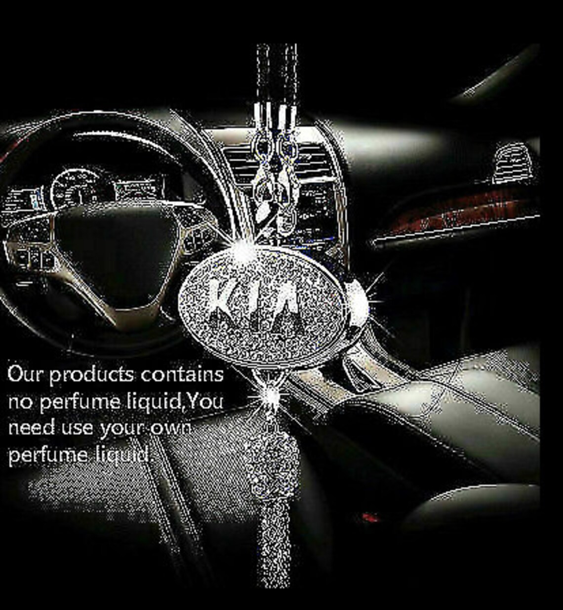 KIA Car Diamond Logo Perfume Air Freshener Perfume Pendant Etsy