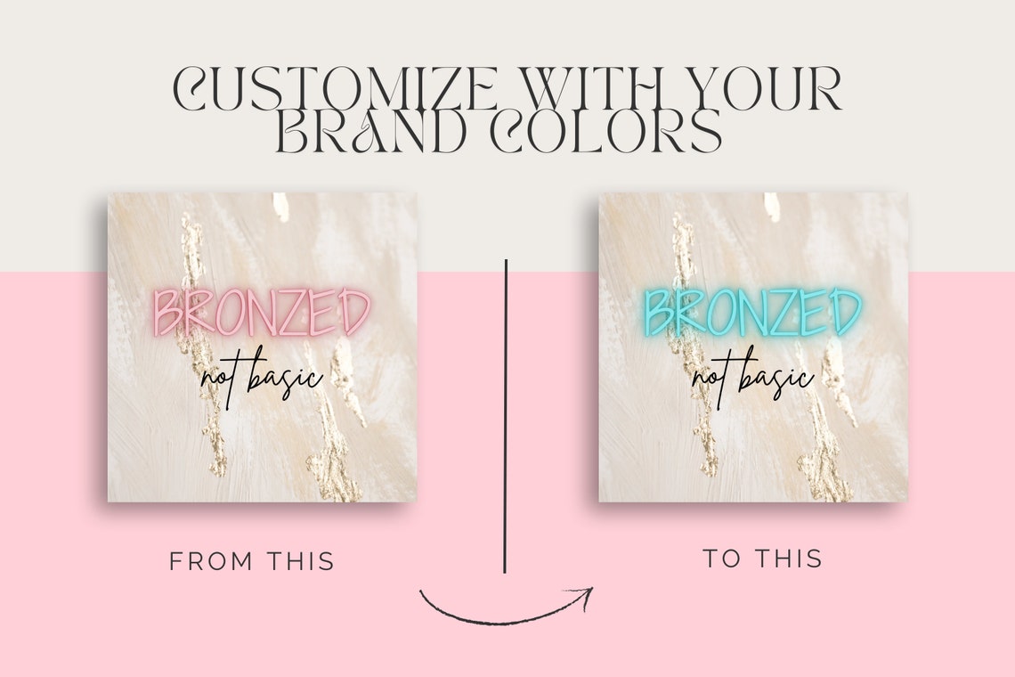 20 Spray Tan Instagram Templates, Spray Tan Quotes, Tanning Instagram Posts, Spray Tan Business