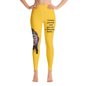 Buddha Yoga Leggings High Waist 4 Way Stretch