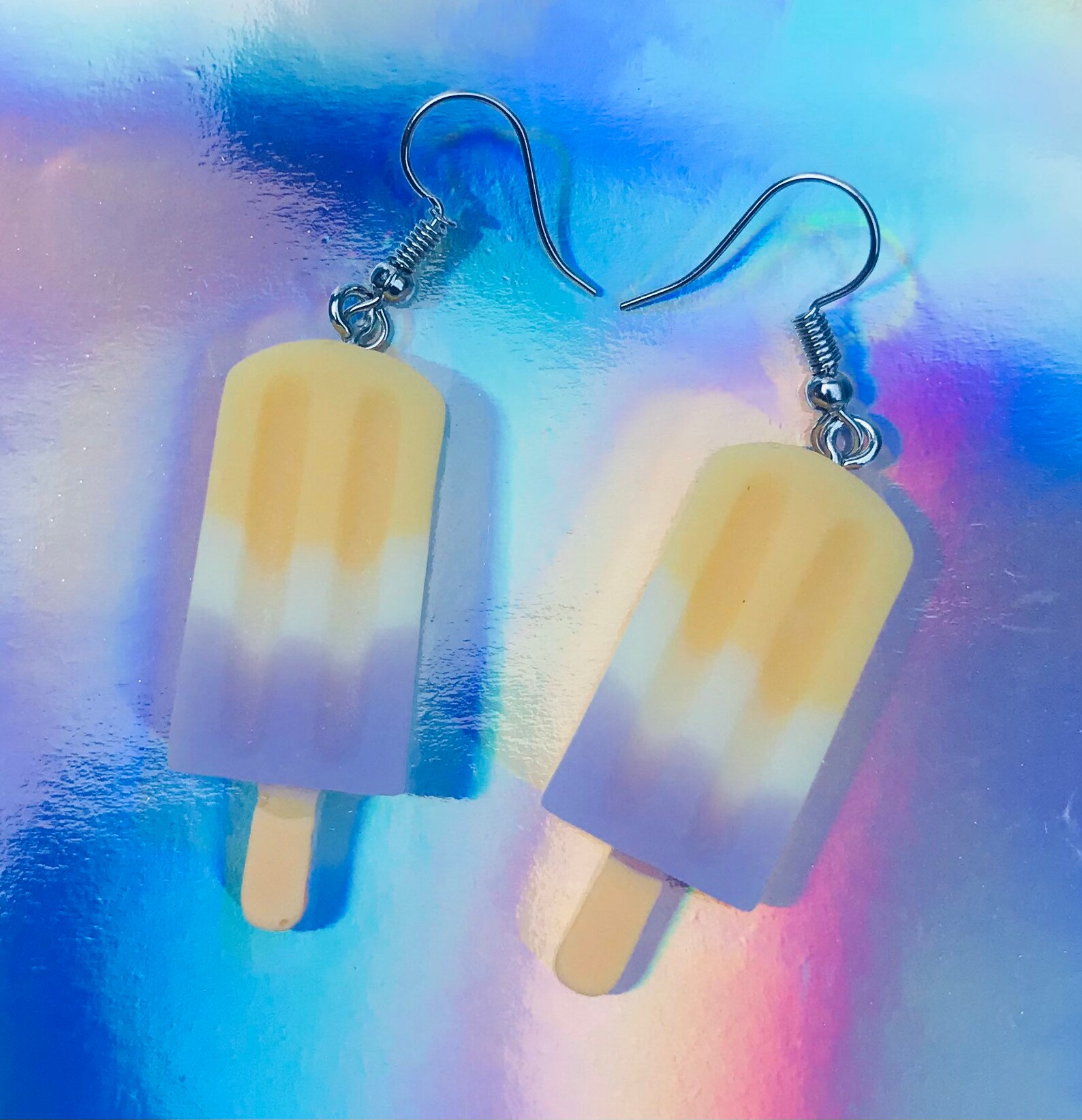 Multicolored Popsicle Earrings Etsy