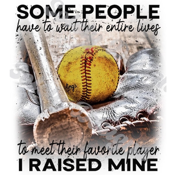 I raised mine distressed - softball