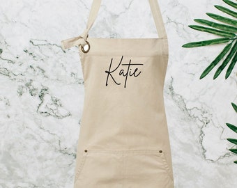 Personalised Apron, Custom Apron, Kids Apron, Kitchen Apron, Baking Apron, Personalized Apron, Mothers Apron, Wedding Apron, Name Apron